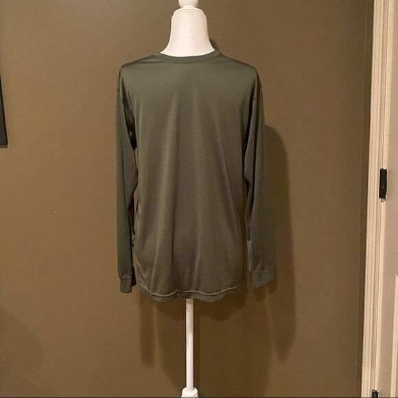 Redhead Olive Green LongSleeve Shirt Size Large - Picture 2 of 8